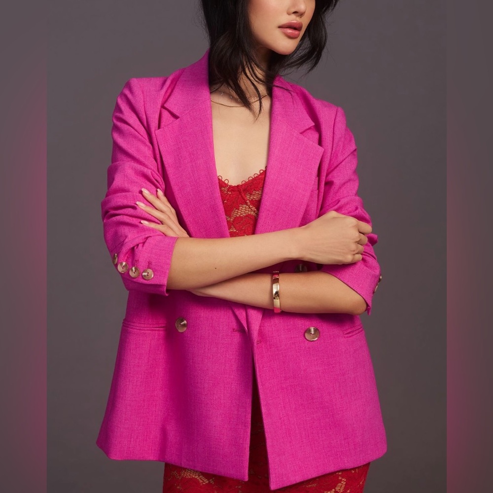 Maeve Pink Blazer